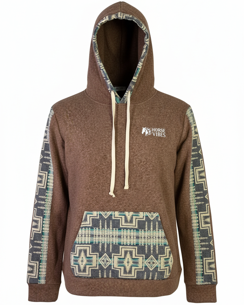 Polar West avec capuche brun 20
