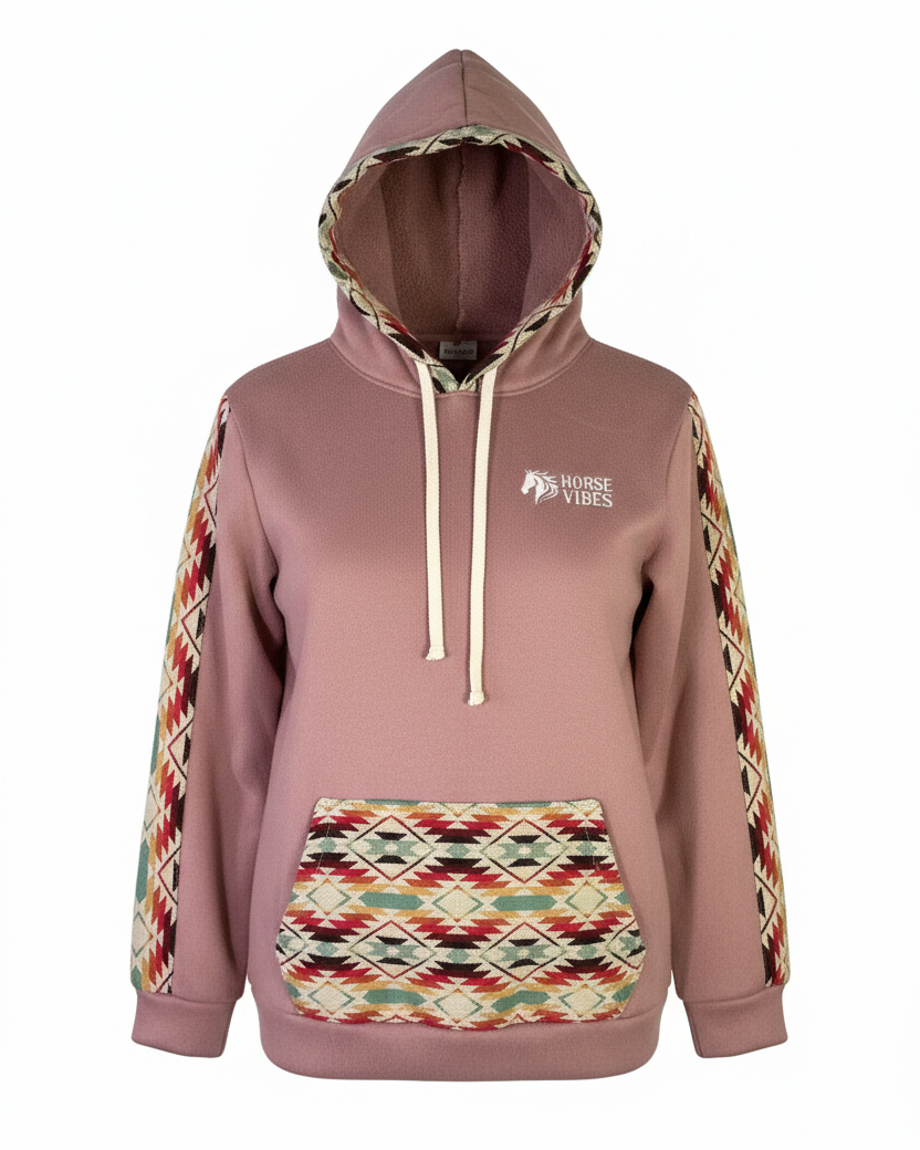 Polar West avec capuche rose 18