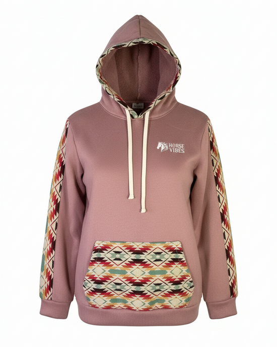 Polar West avec capuche rose 18