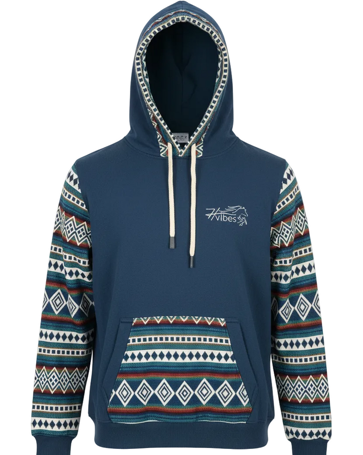 Hoodie West bleu  5
