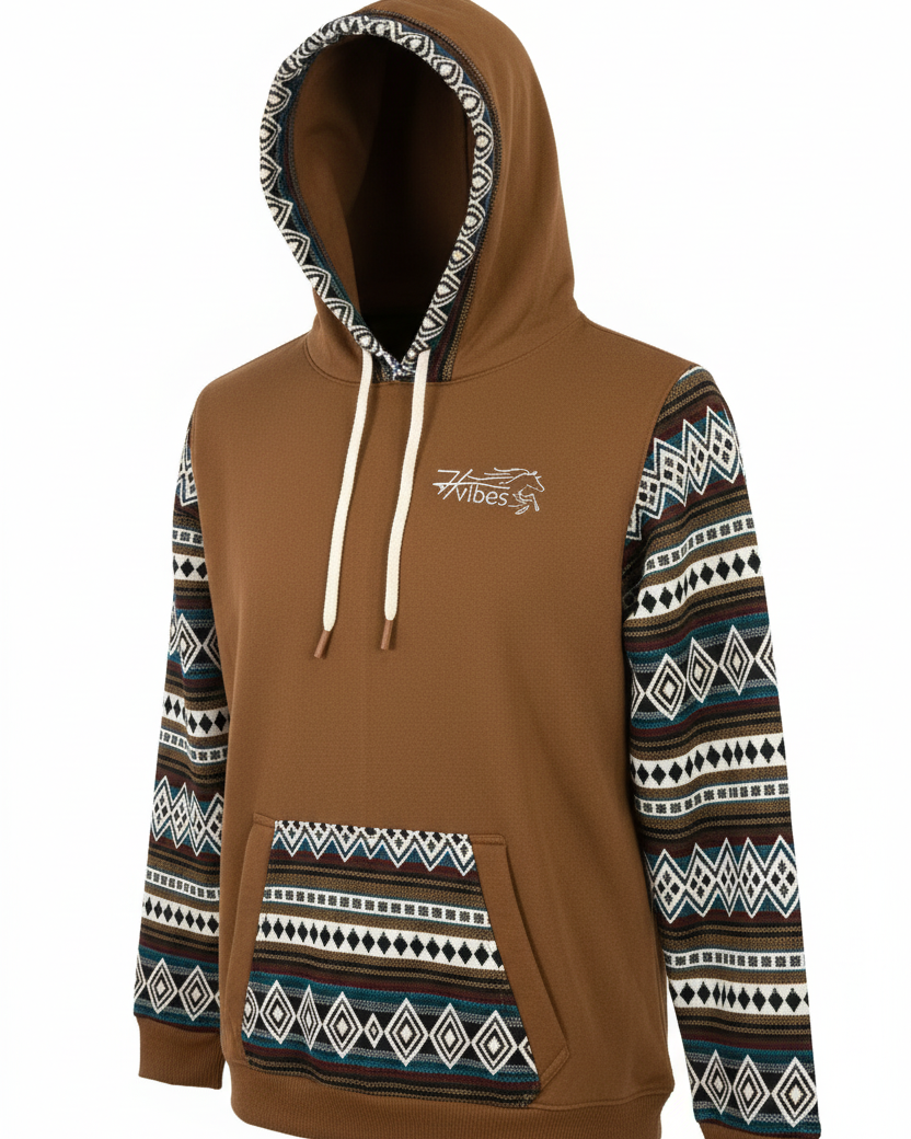 Hoodie West brun 2