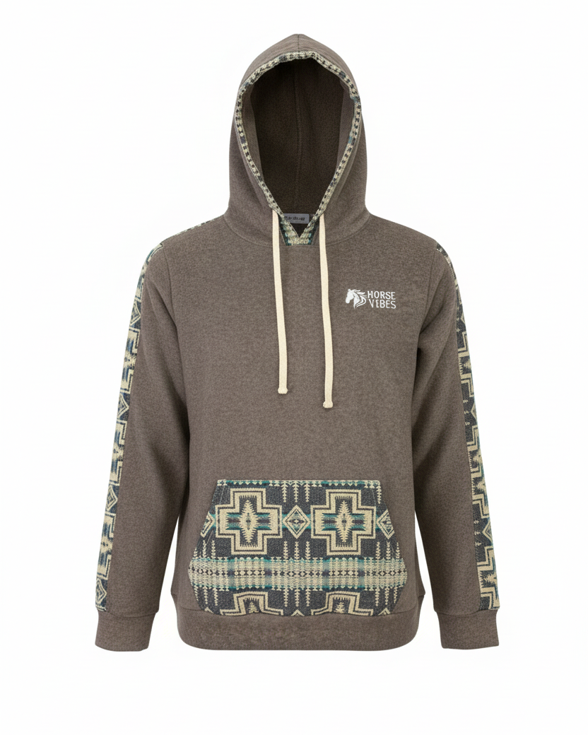 Polar West avec capuche gris 1