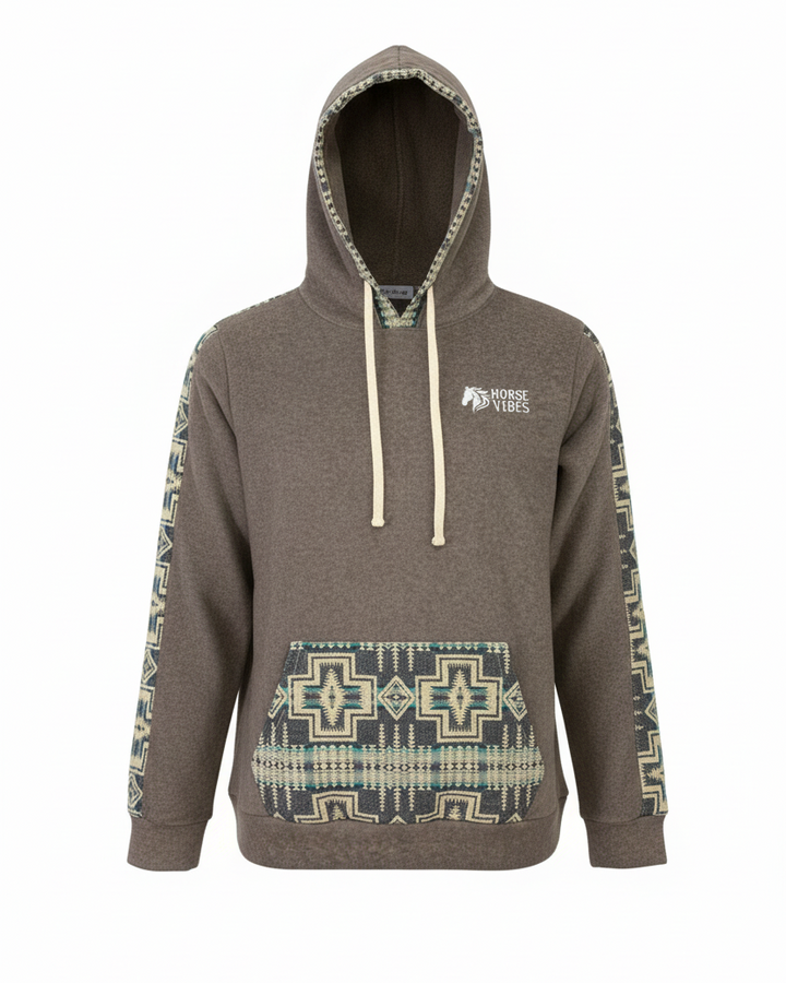 Polar West avec capuche gris 1