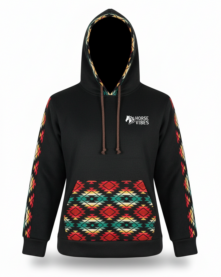 Polar West avec capuche noir 1