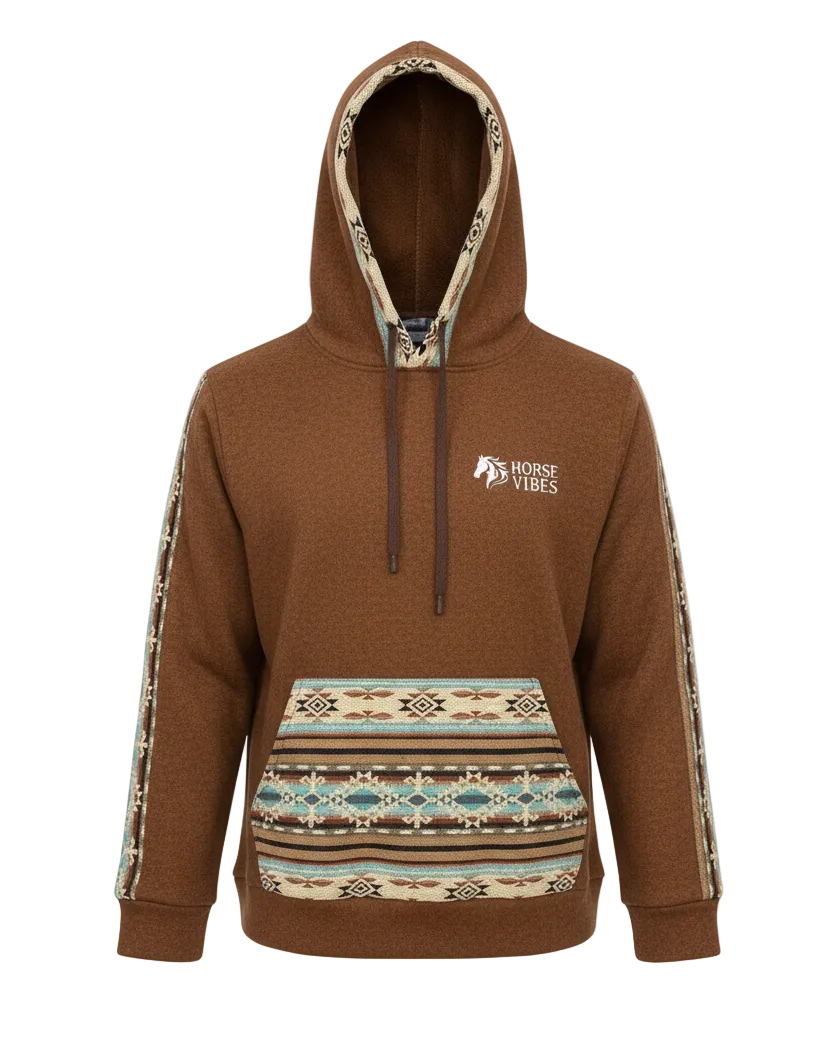 Polar West avec capuche brun 25