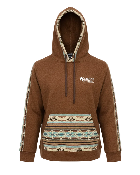 Polar West avec capuche brun 25