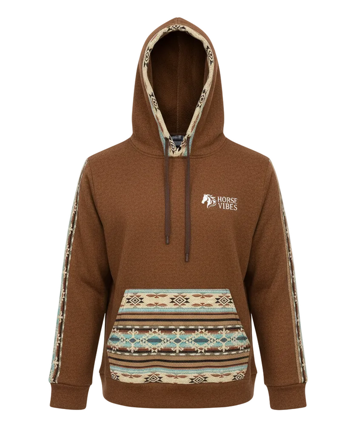 Polar West avec capuche brun 25