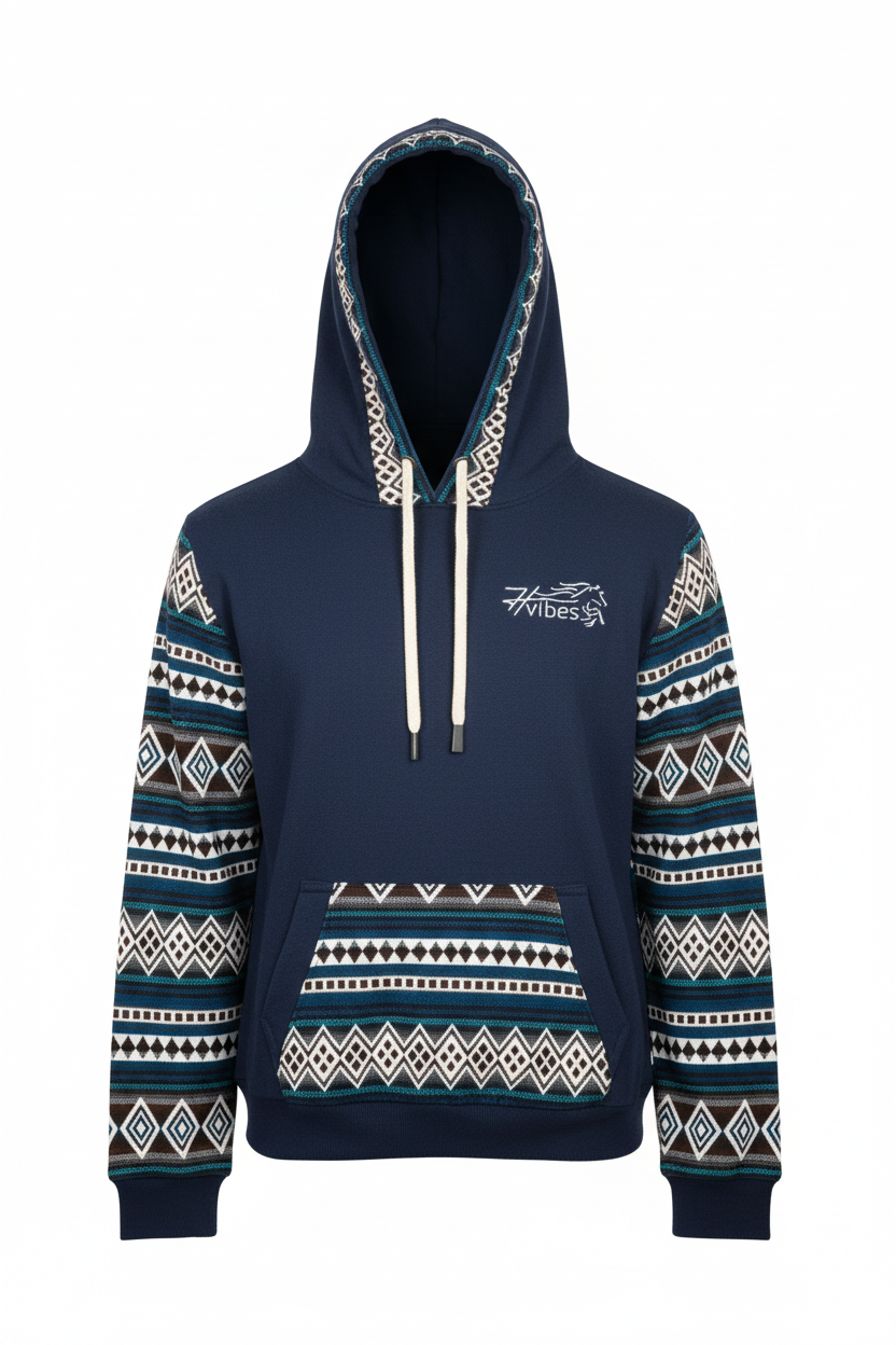 Hoodie West bleu 28