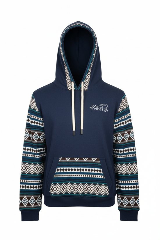 Hoodie West bleu 28