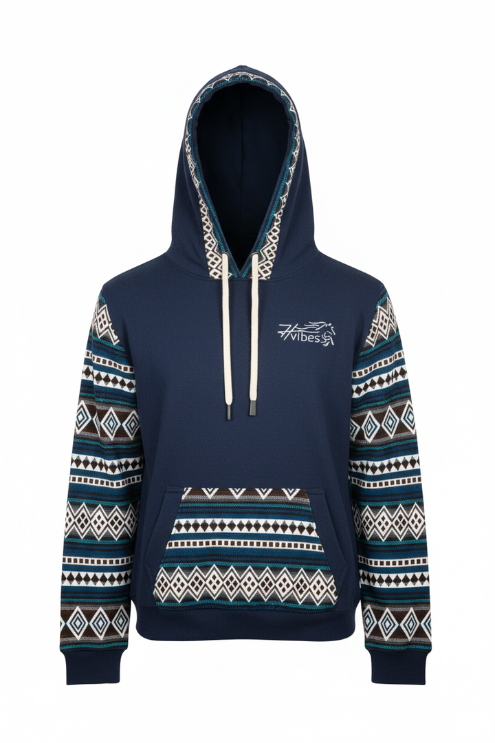 Hoodie West bleu 28