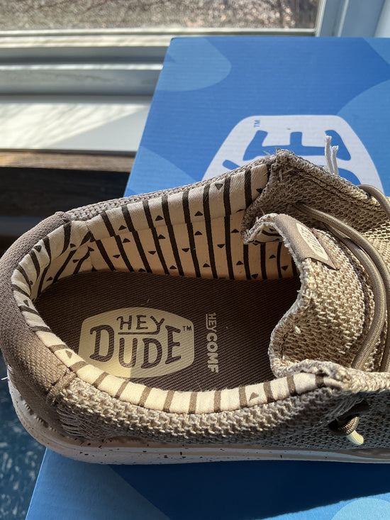 Soulier Hey Dude enfant wally stretch sox Walnut