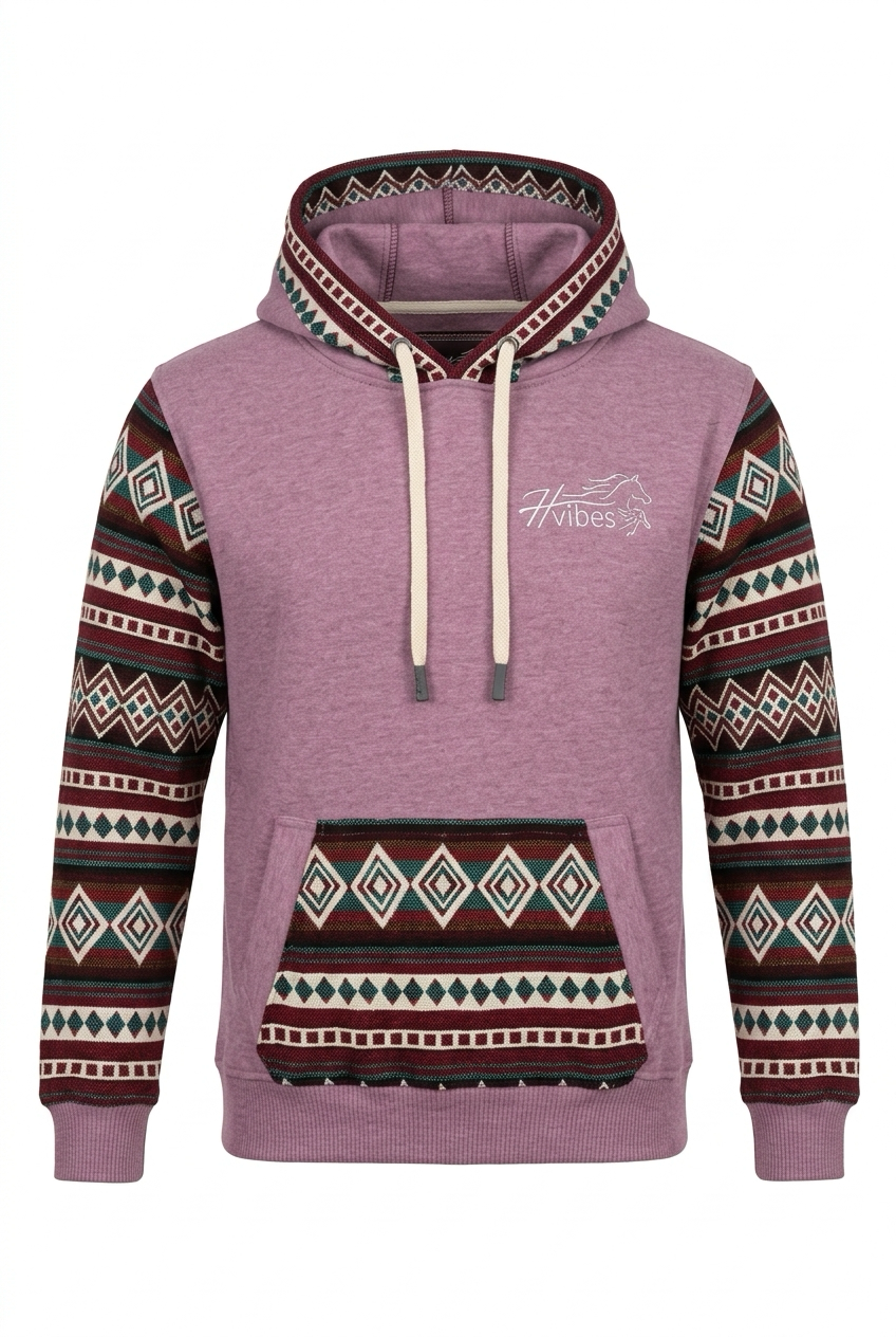 Hoodies West rose pâle 1