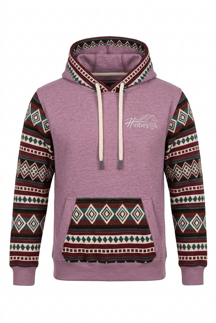 Hoodies West rose pâle 1