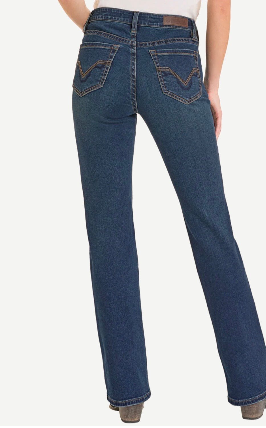 JEANS ROCK & ROLL FEMME SIGNATURE HIGH RISE DARK VINTAGE
