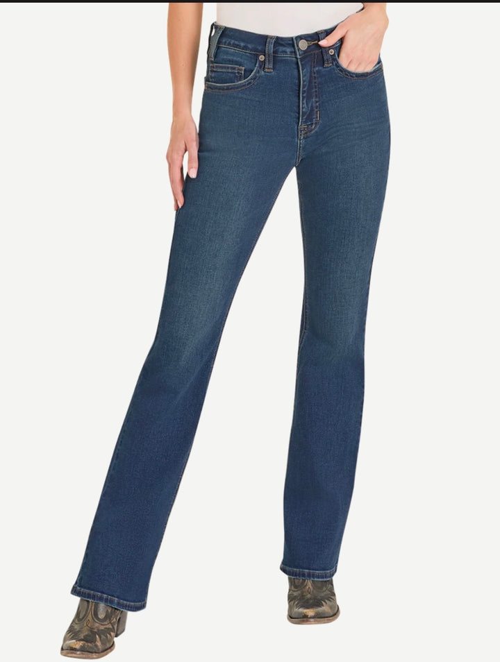 JEANS ROCK & ROLL FEMME SIGNATURE HIGH RISE DARK VINTAGE