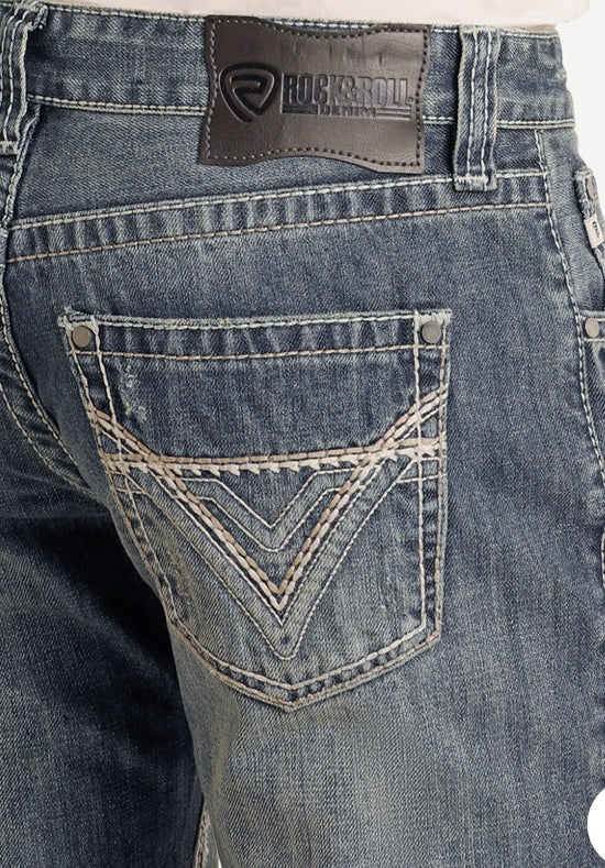 JEANS ROCK & ROLL HOMME PISTOL REGULAR FIT COULEUR INDIGO