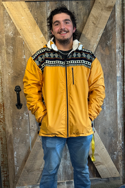 Manteau West unisexe jaune 4