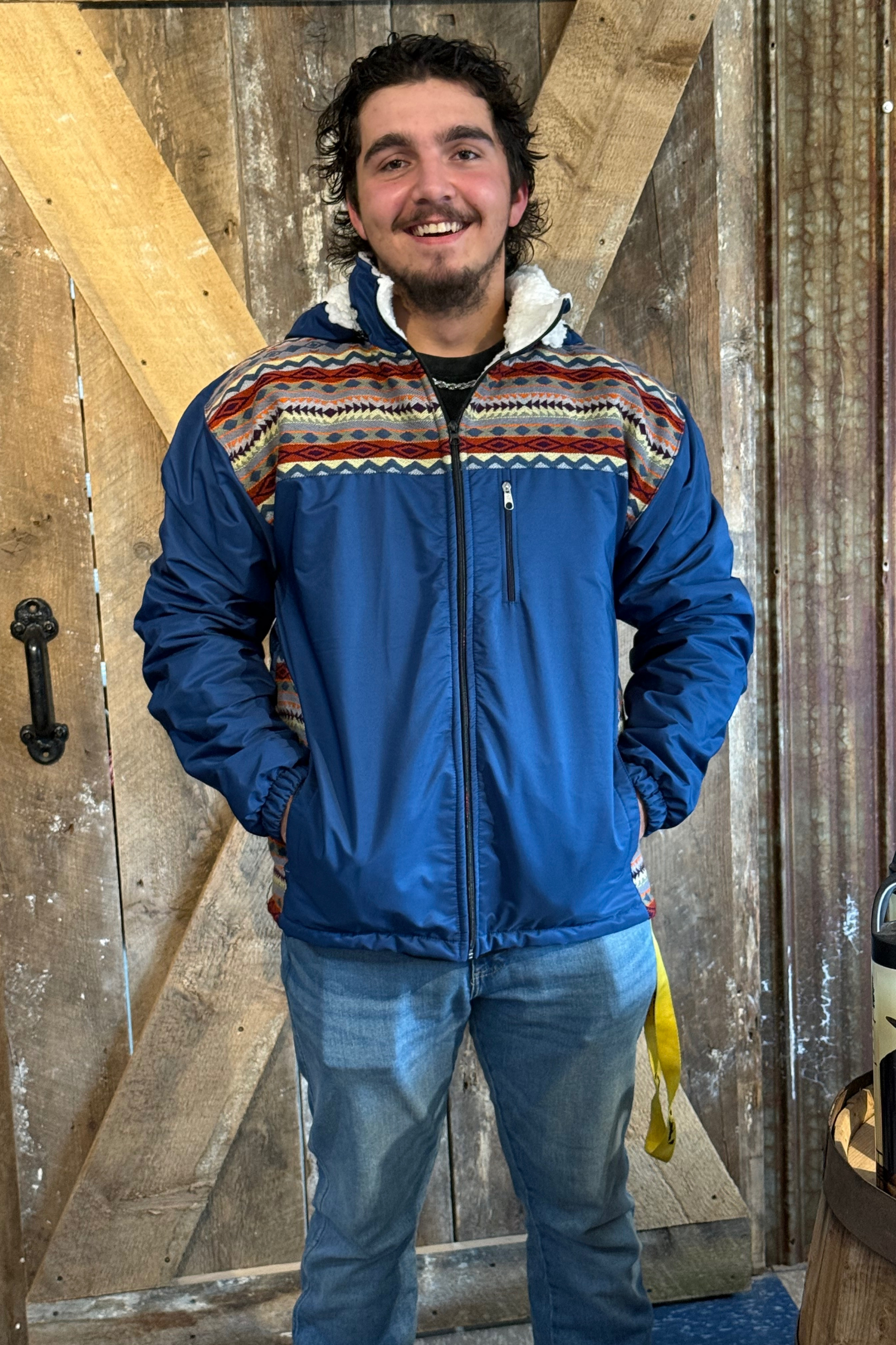 Manteau West unisexe marine 3