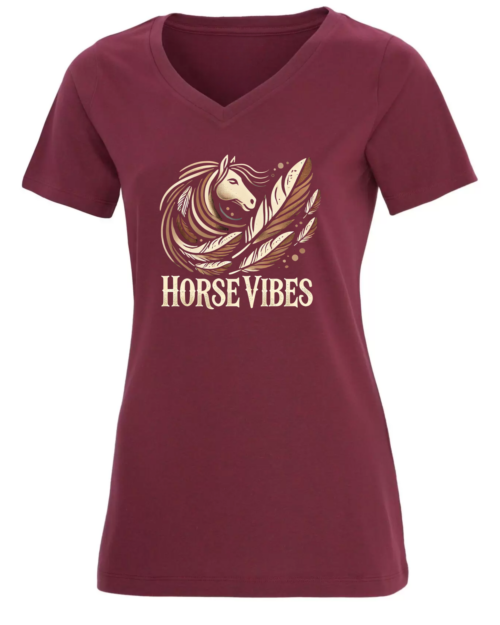 V-neck Plumes