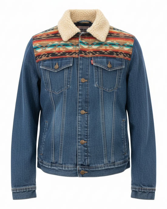 Manteau en jean unisexe 23
