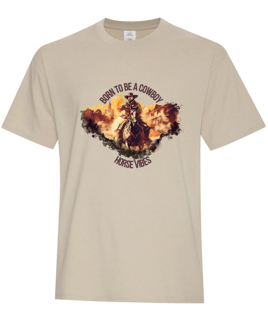 T-shirt Born to Be a Cowboy