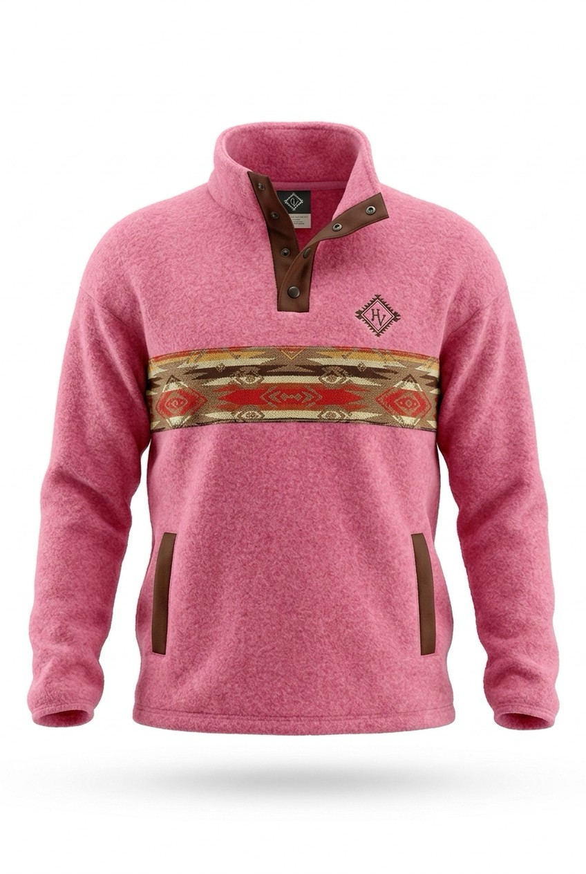 Polar sans capuche rose 4