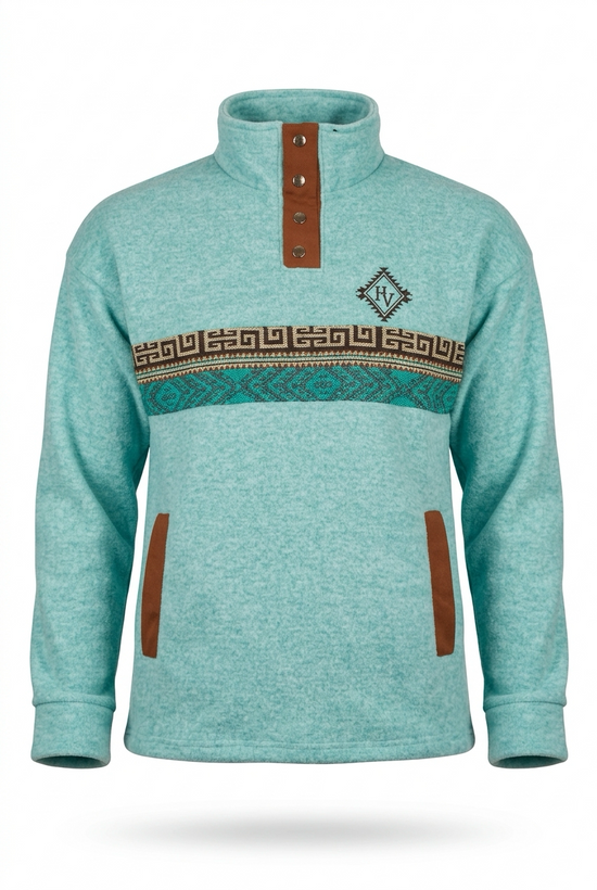 Polar sans capuche turquoise 1