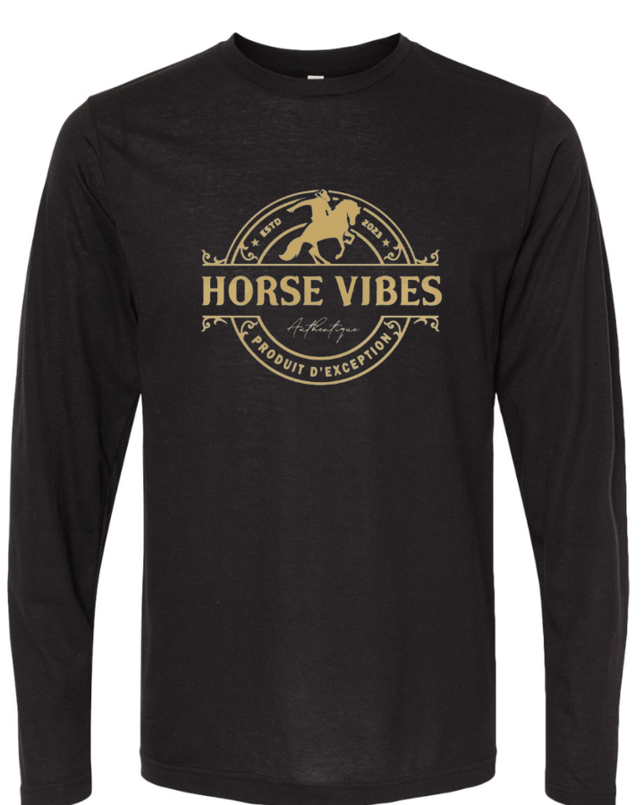 Chandail Authentique logo or léger à manches longues