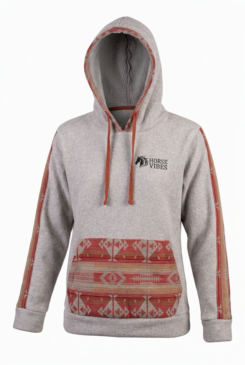 Polar avec capuche gris 3