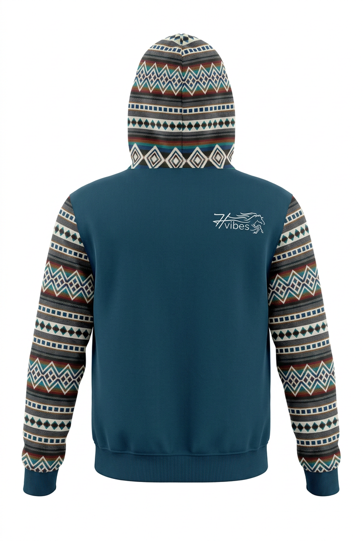 Black zip-up West hoodie, size 12