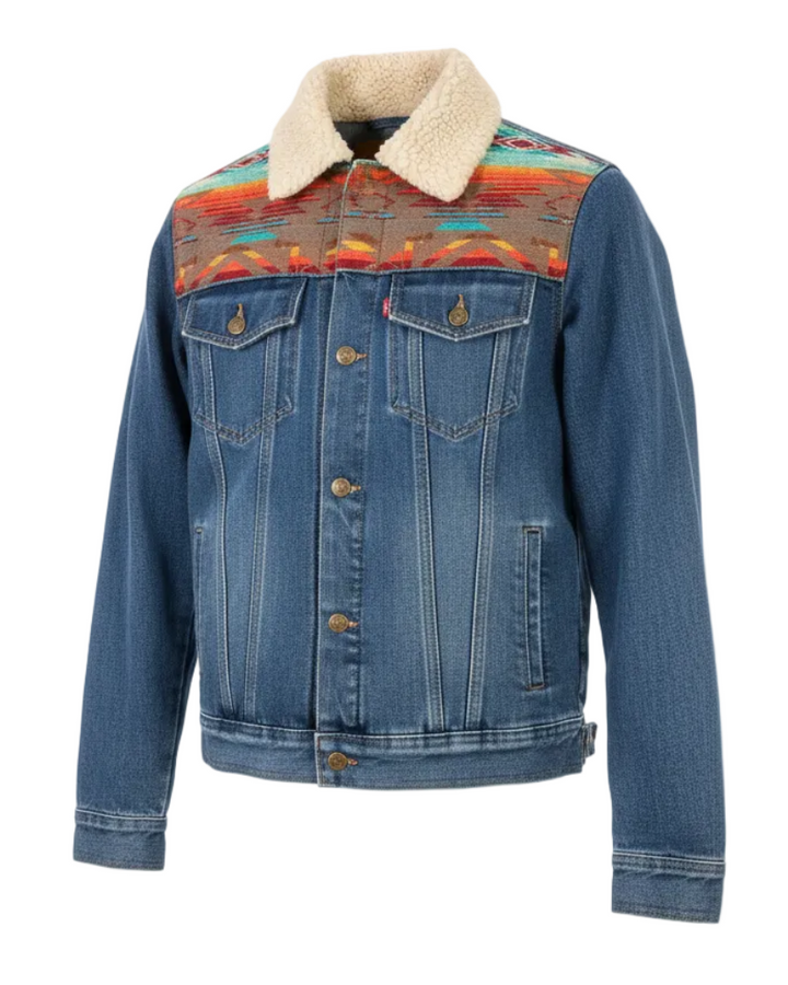 Manteau en jean unisexe 2