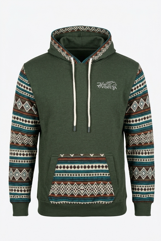 Hoodie West kaki 4