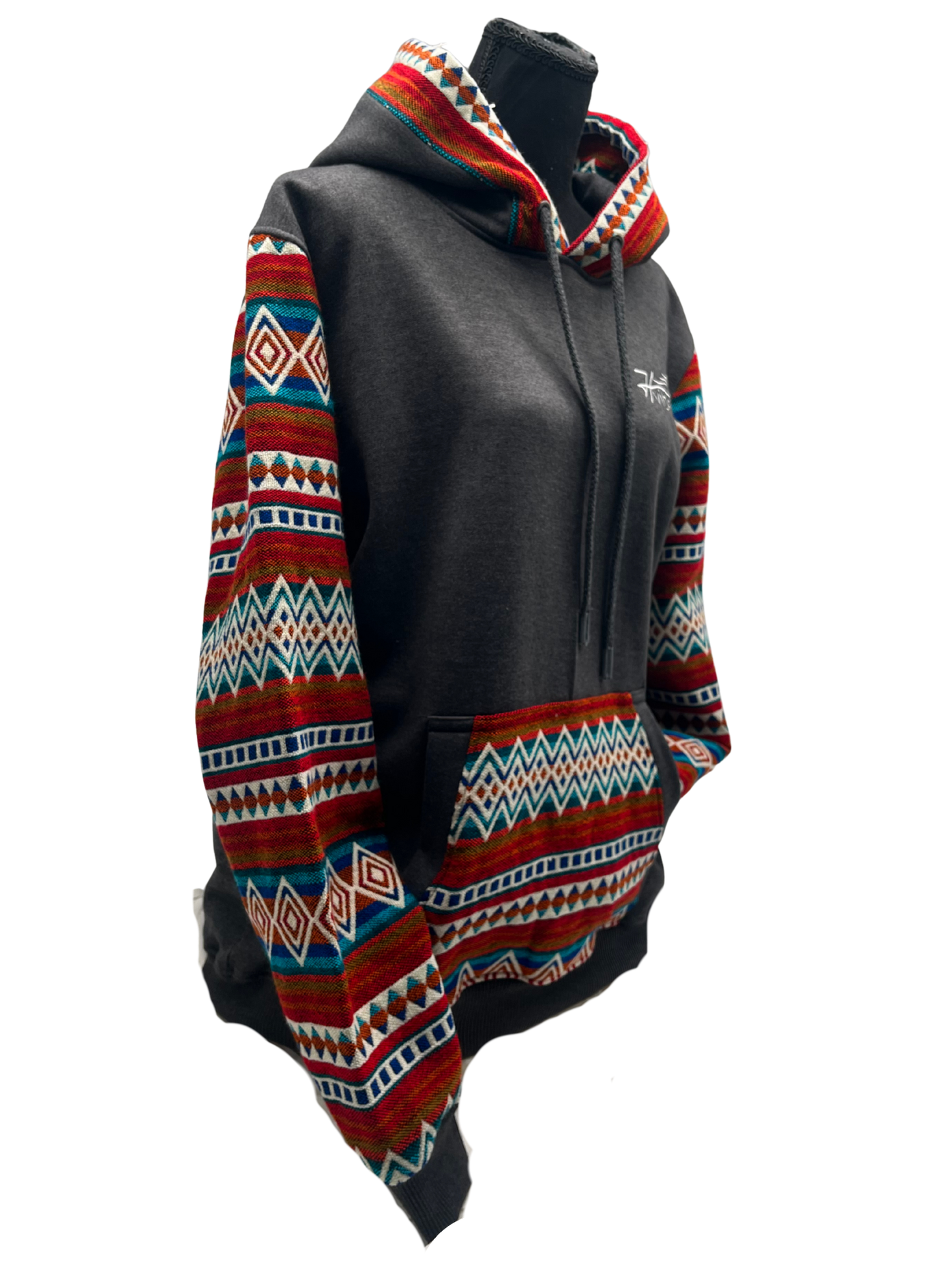 Hoodie West gris foncé 14