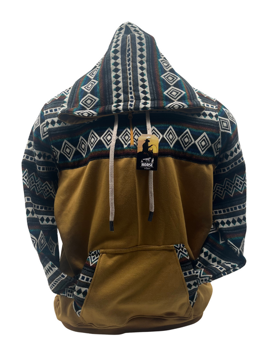 West cotton with white zip
